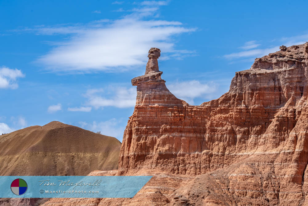 Pinnacle Near Capitol Peak, Texas