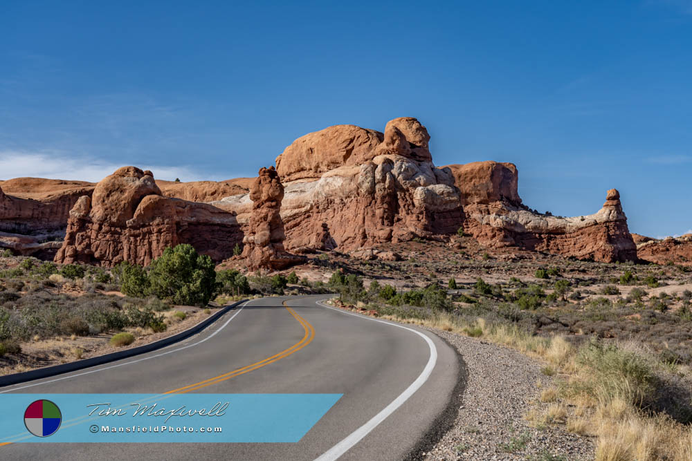 Road in Arches National Park