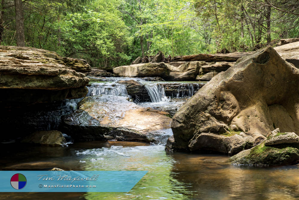 Cascade at Stone Creek Park in Texas